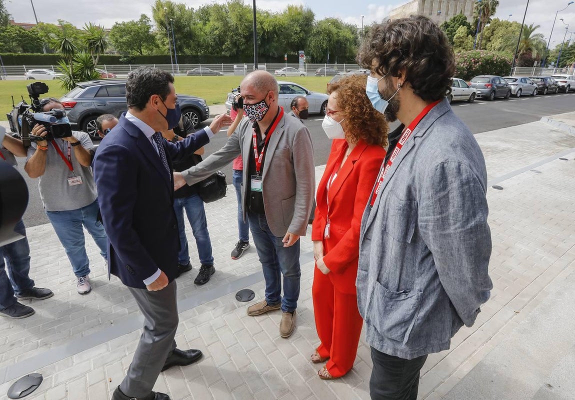 En imágenes, el congreso regional del sindicato CCOO en Sevilla