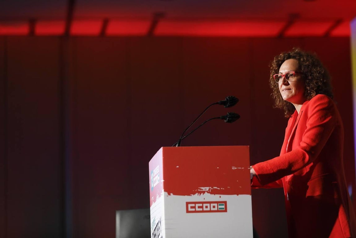 En imágenes, el congreso regional del sindicato CCOO en Sevilla