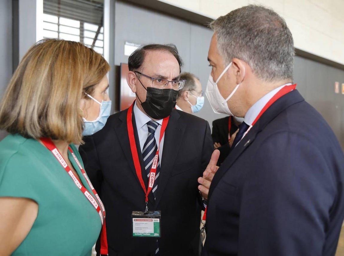 En imágenes, el congreso regional del sindicato CCOO en Sevilla