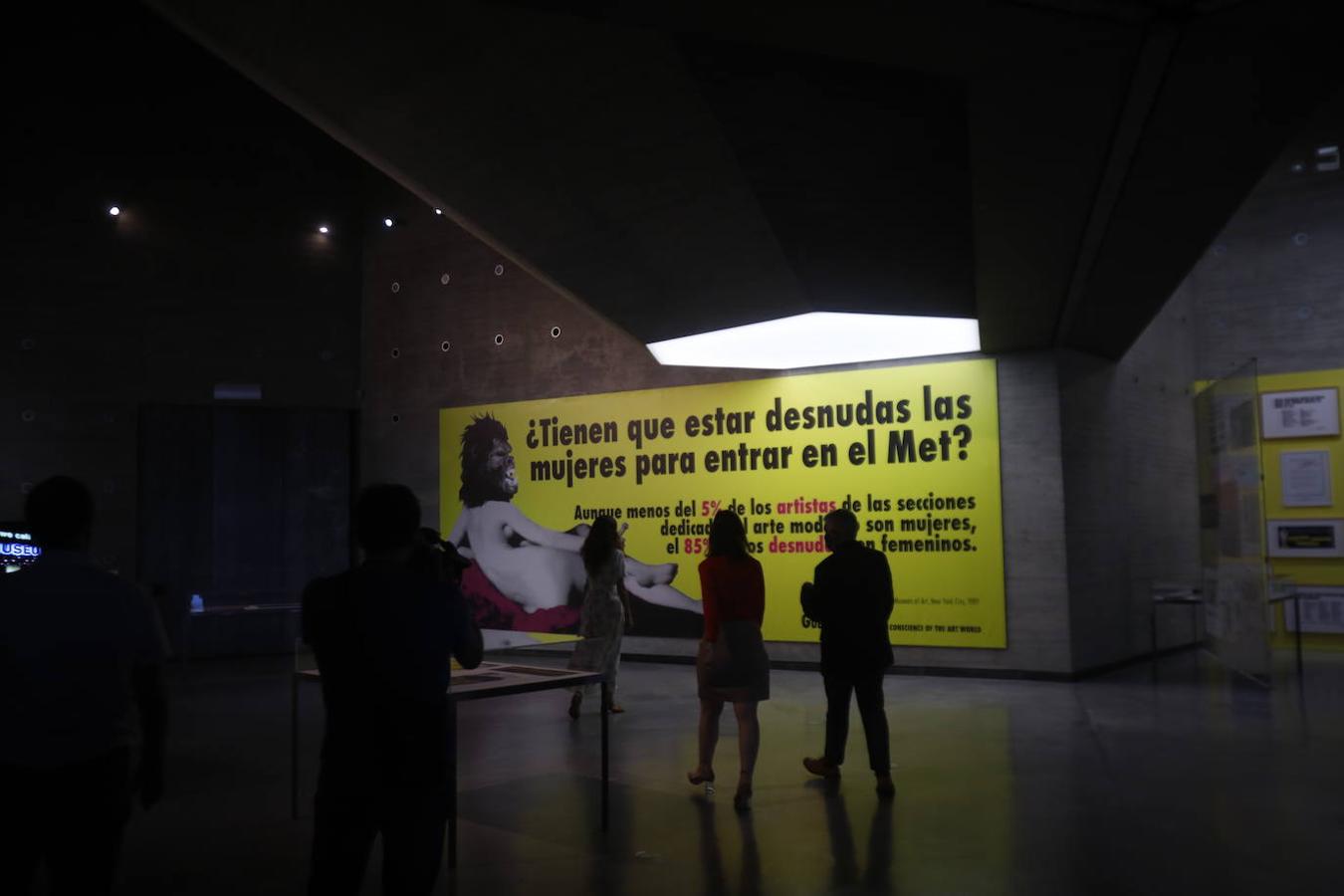 La exposición de Guerrilla Girls y Tete Álvarez en el C3A de Córdoba, en imágenes