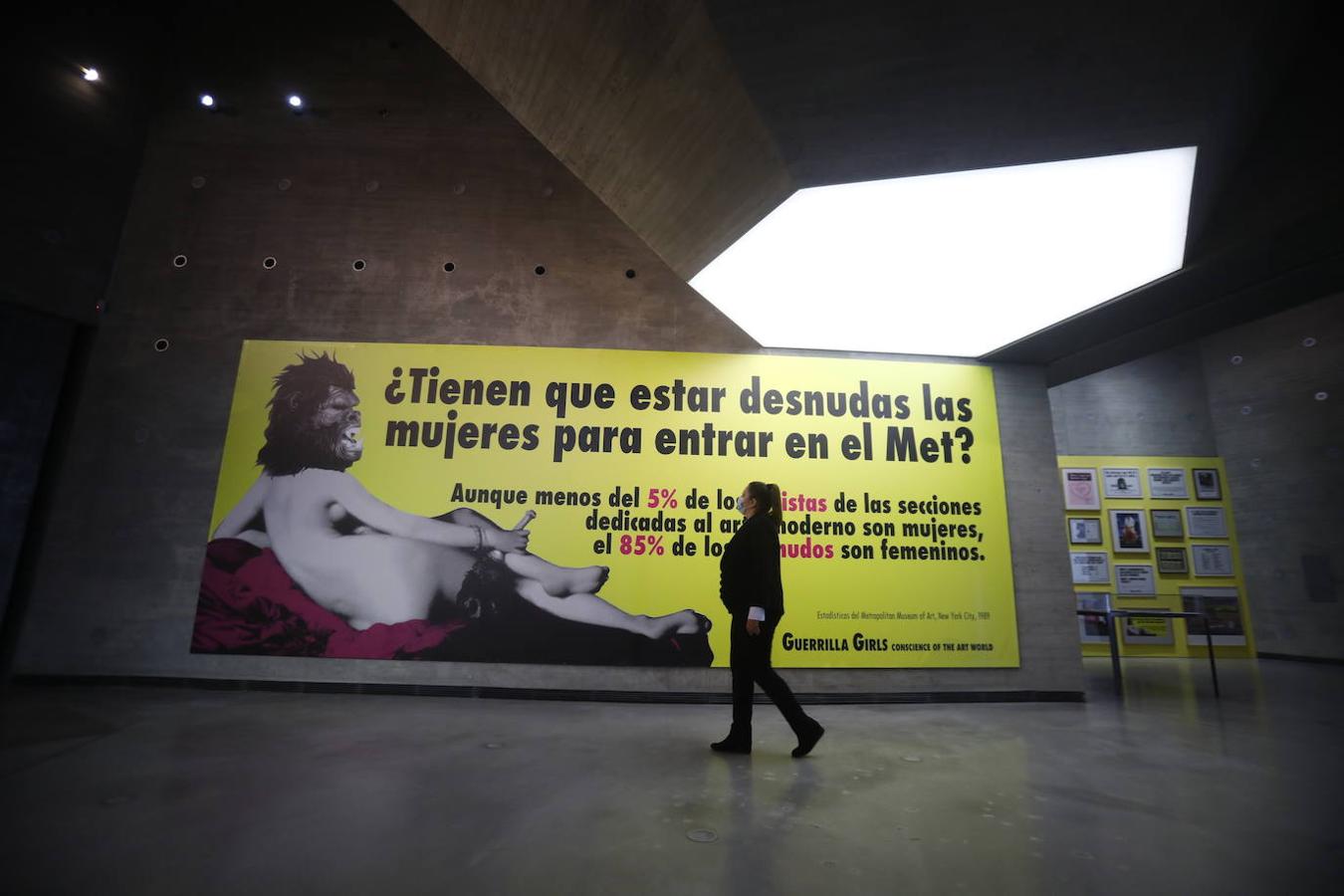 La exposición de Guerrilla Girls y Tete Álvarez en el C3A de Córdoba, en imágenes