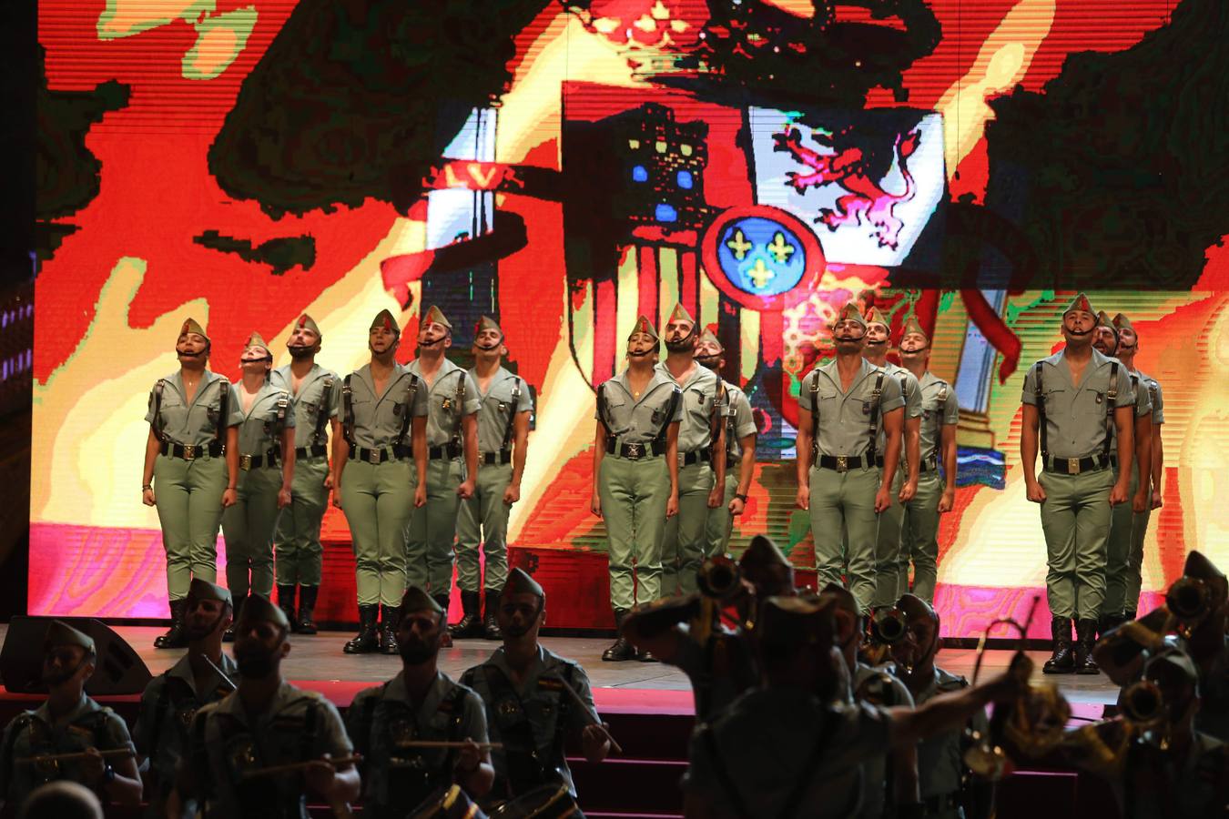 58 edición de los 'Premios Ejército' en la Plaza de España de Sevilla