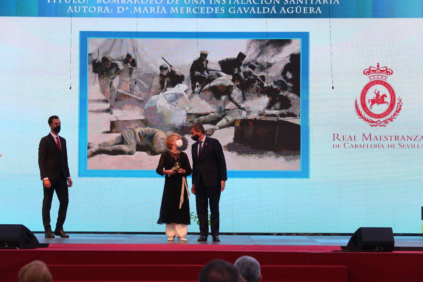 58 edición de los 'Premios Ejército' en la Plaza de España de Sevilla