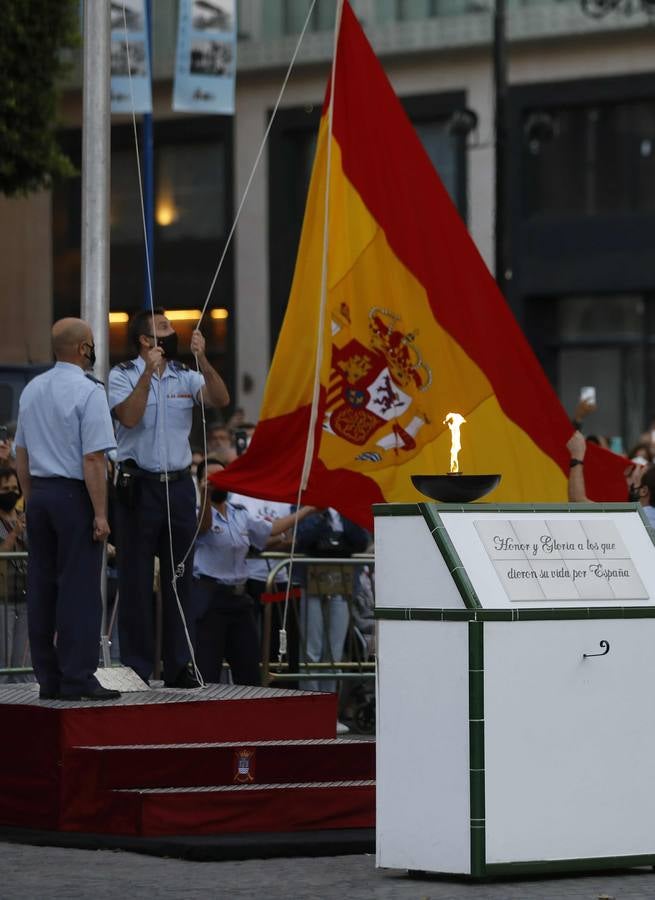 Actos con motivo del centenario de la base de Tablada