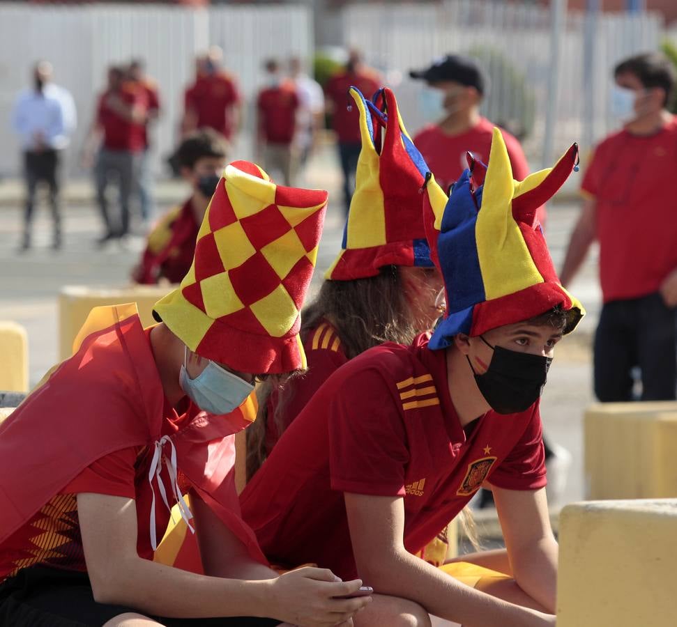 La Eurocopa se vive en las calles de Sevilla