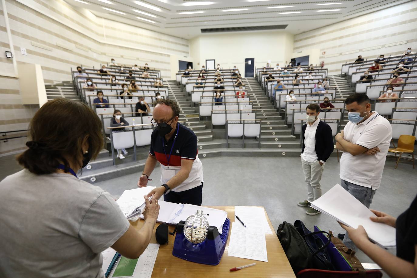 En imágenes, las oposiciones al cuerpo de profesores en Córdoba