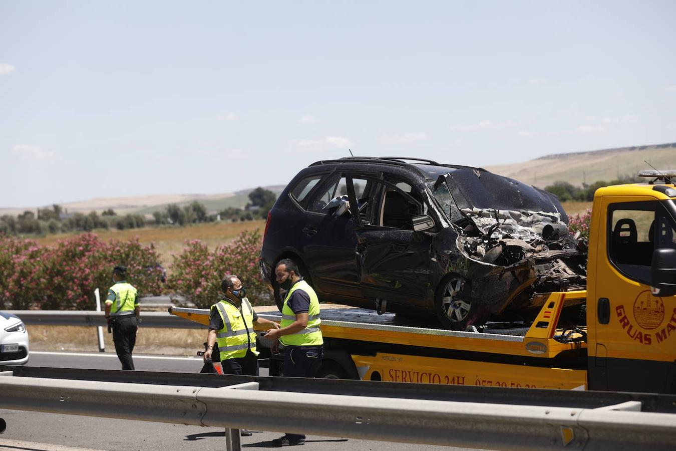 Accidente Córdoba | La zona del siniestro con tres muertos y dos heridos, en imágenes