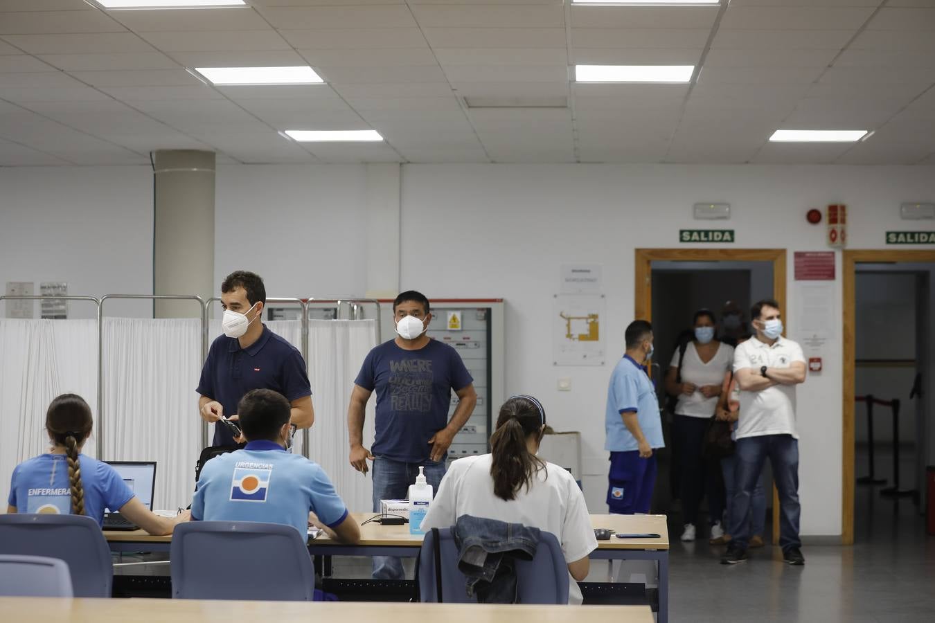 Comienza la vacunación en la Facultad de Derecho de la Universidad de Sevilla