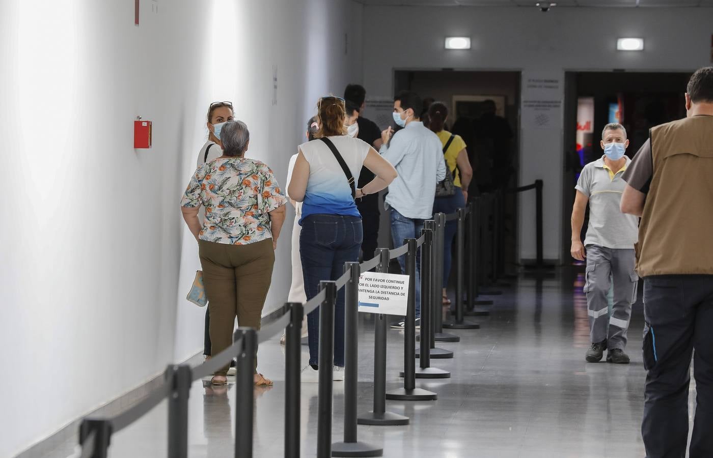 Comienza la vacunación en la Facultad de Derecho de la Universidad de Sevilla