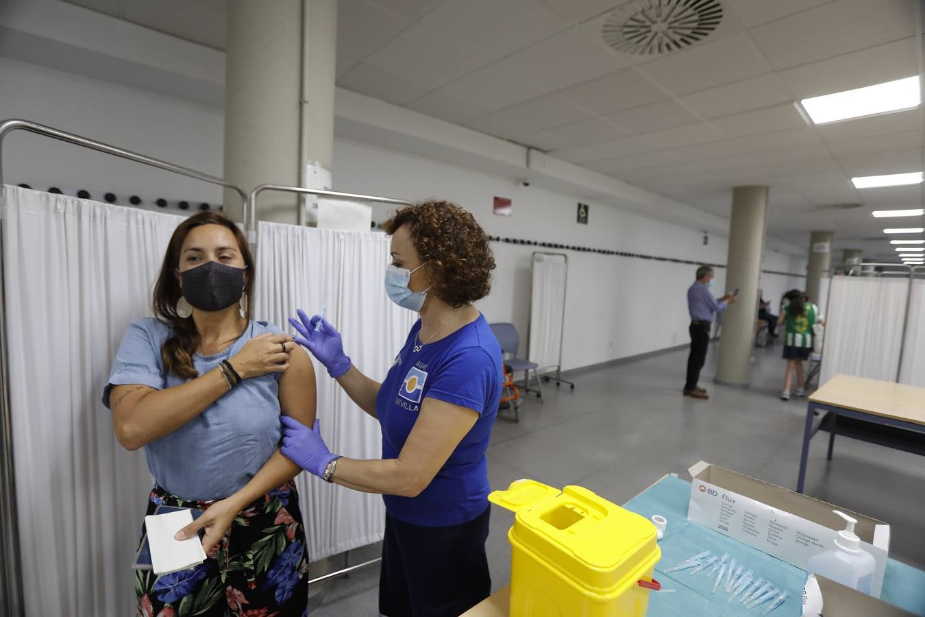 Comienza la vacunación en la Facultad de Derecho de la Universidad de Sevilla