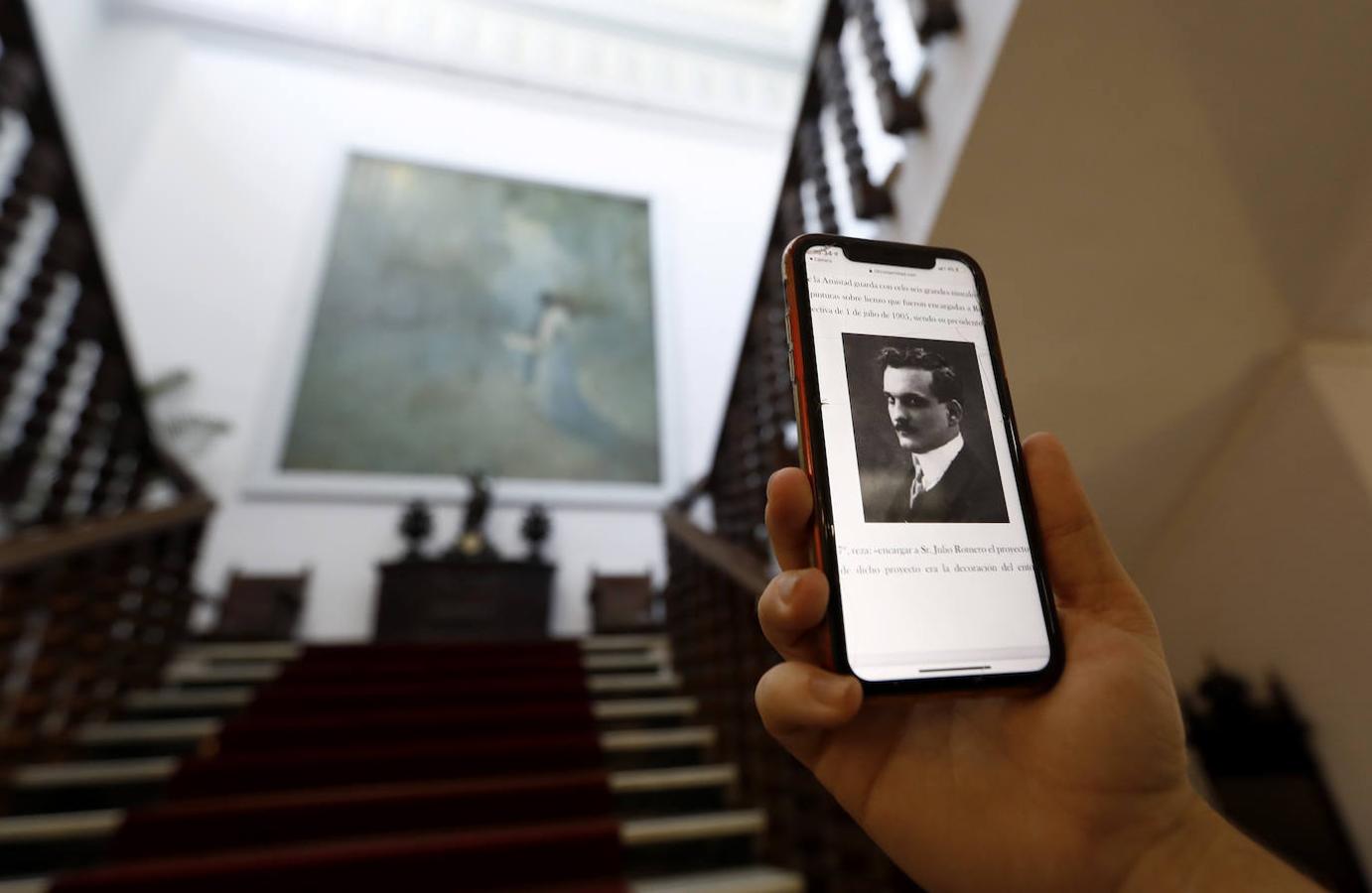 La musealización del patrimonio del Real Círculo de la Amistad de Córdoba, en imágenes