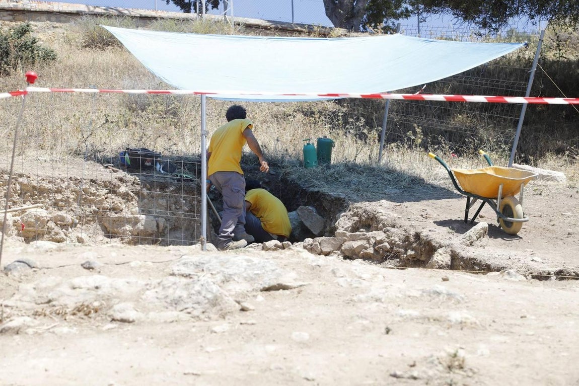 Los nuevos trabajos arqueológicos en Medina Azahara de Córdoba, en imágenes