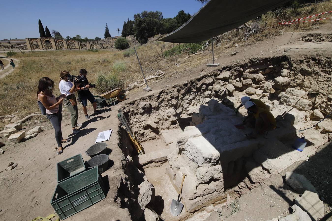 Los nuevos trabajos arqueológicos en Medina Azahara de Córdoba, en imágenes