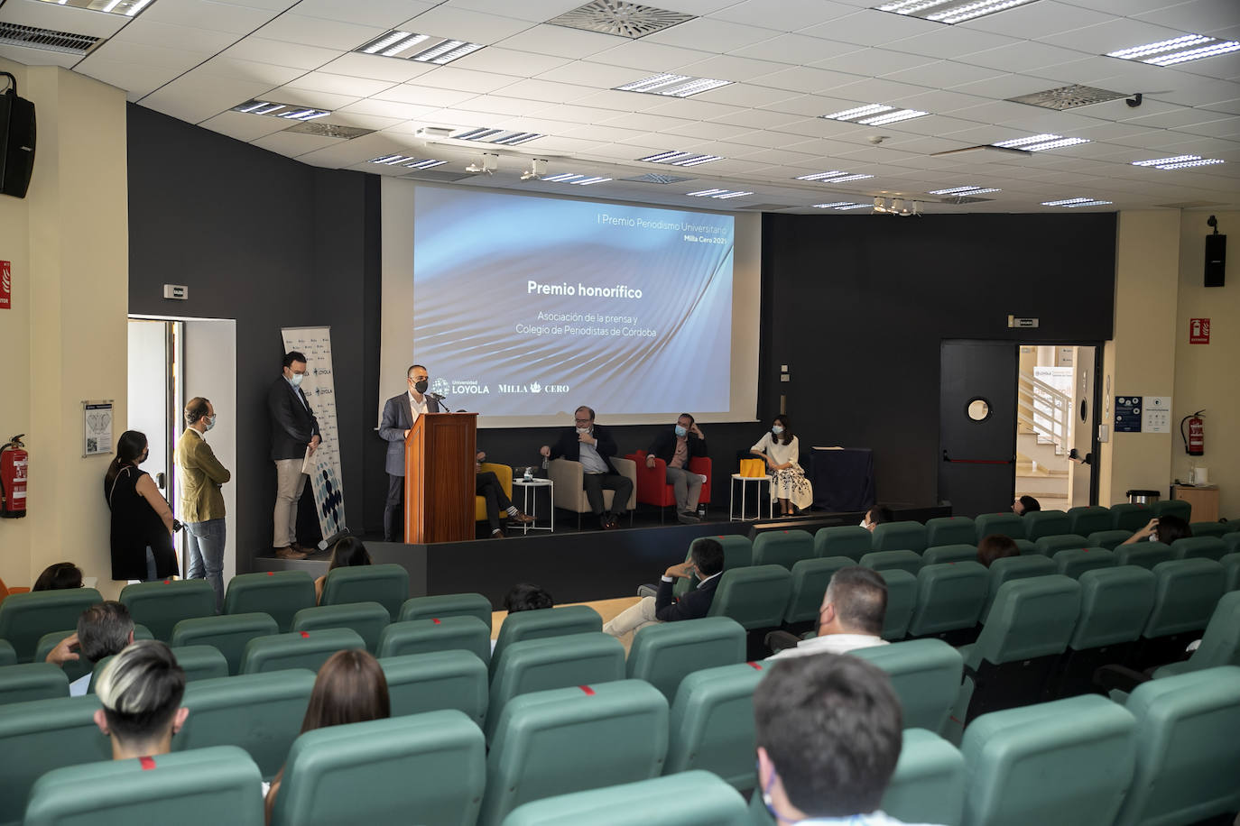 En imágenes, la entrega de los premios Milla Cero de la Universidad Loyola en Córdoba