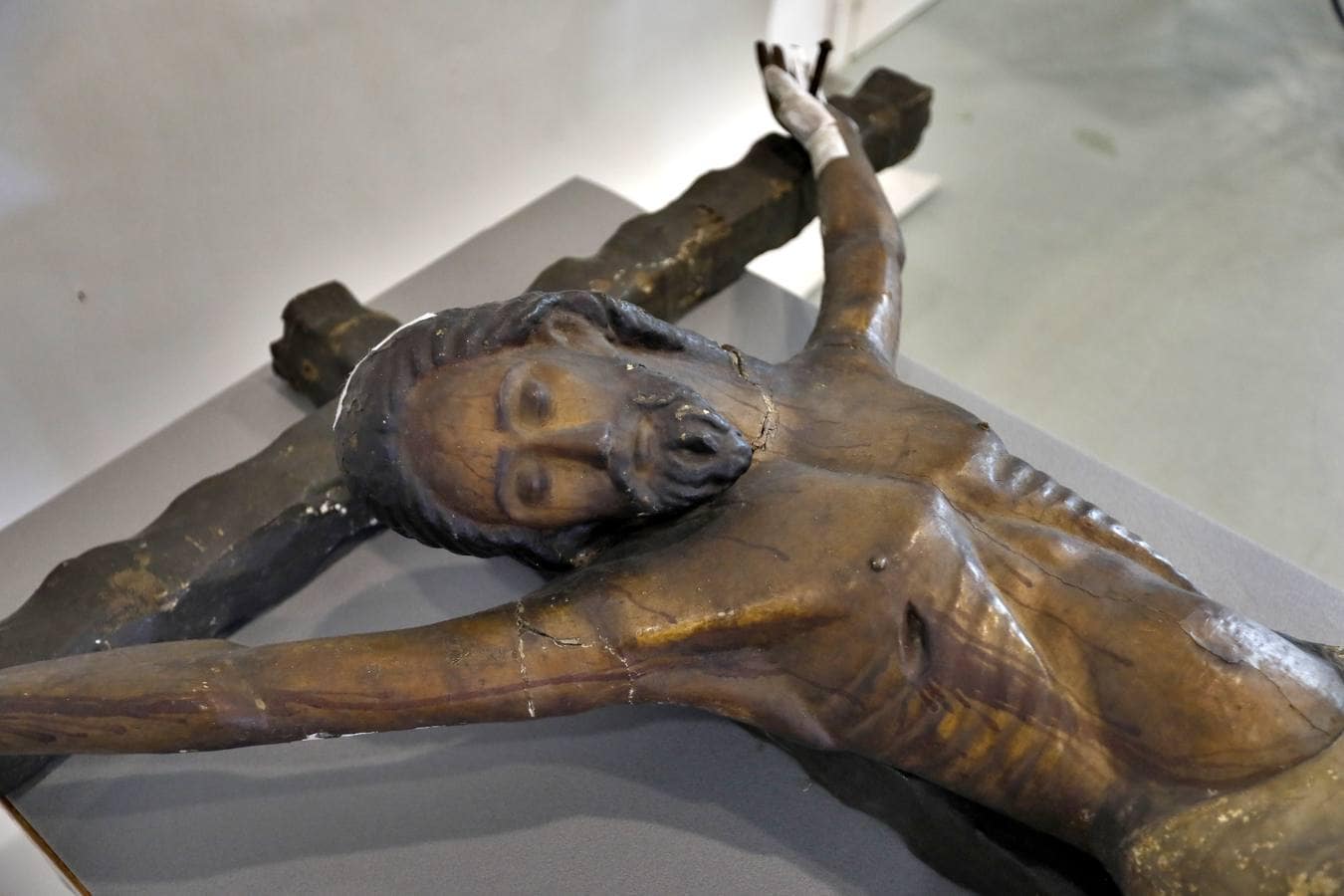 El Cristo del Subterráneo es uno de los crucificados más antiguos datados en Andalucía