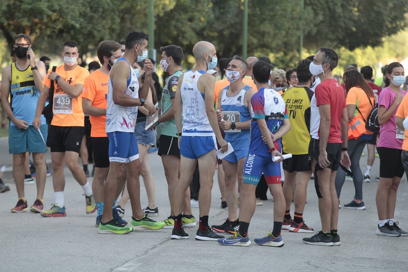 La carrera popular discurre íntegramente en el interior Parque del Alamillo.