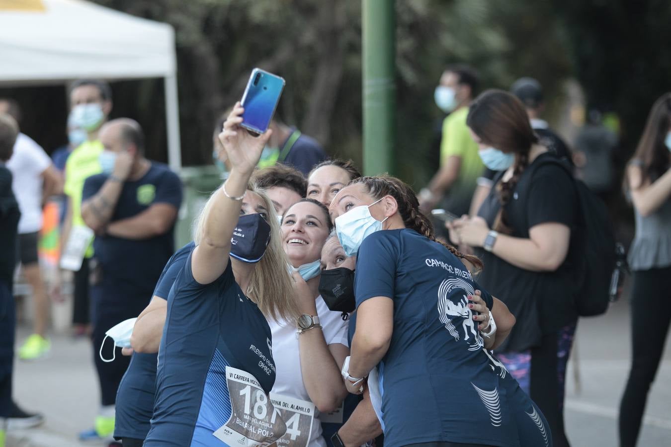 La carrera popular discurre íntegramente en el interior Parque del Alamillo.