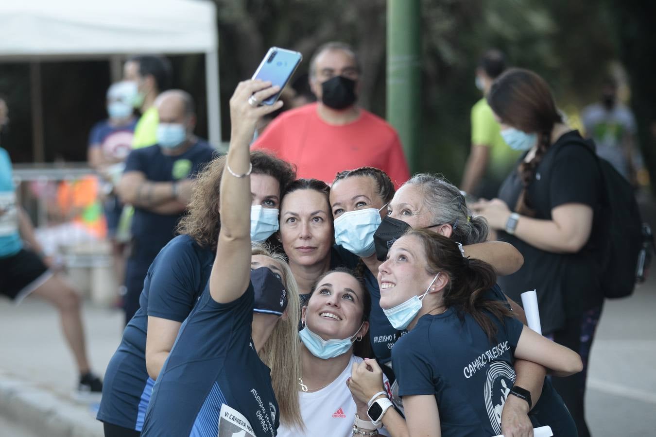 La carrera popular discurre íntegramente en el interior Parque del Alamillo.