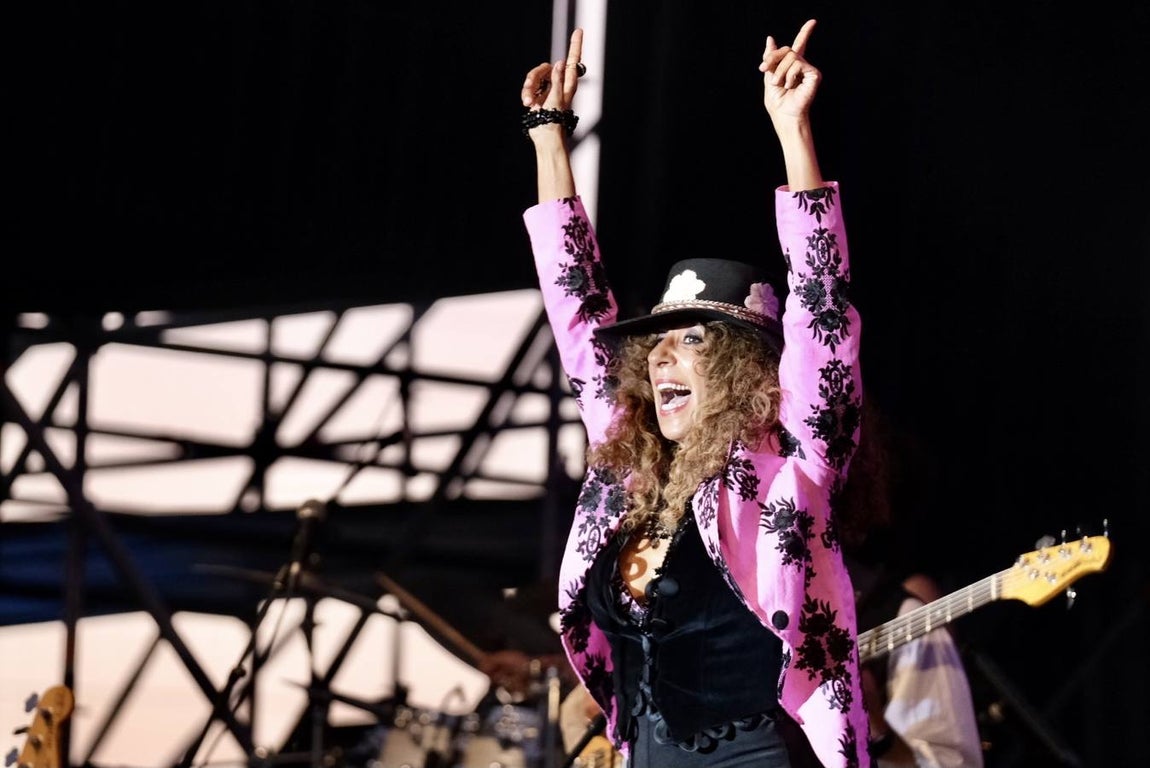 Las imágenes del concierto de Rosario Flores en San Fernando