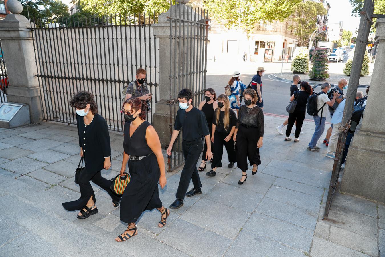 El funeral de Carlos Falcó, en imágenes