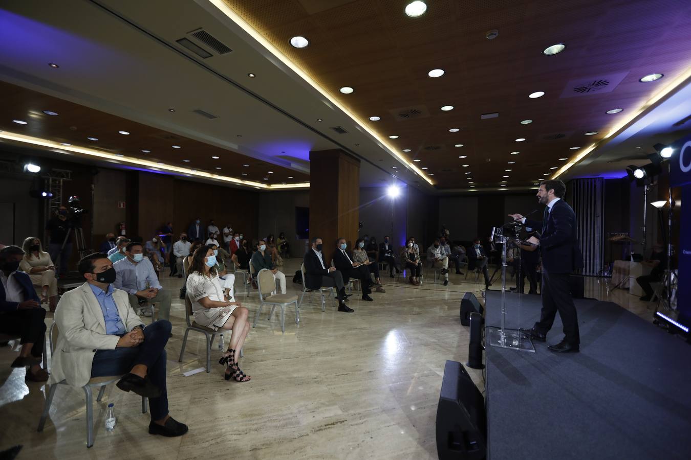 En imágenes, el acto de Pablo Casado en Córdoba