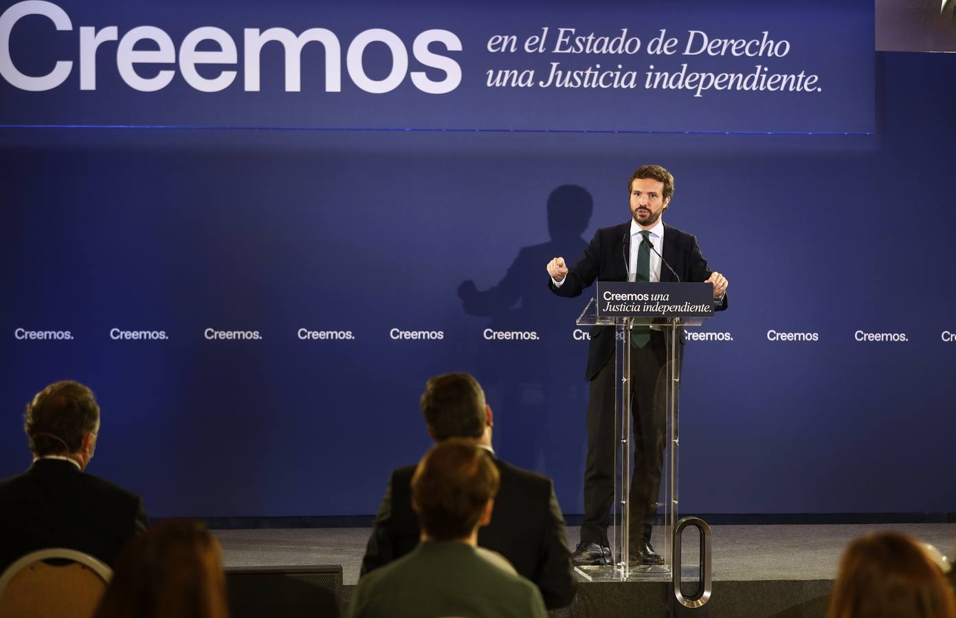 En imágenes, el acto de Pablo Casado en Córdoba