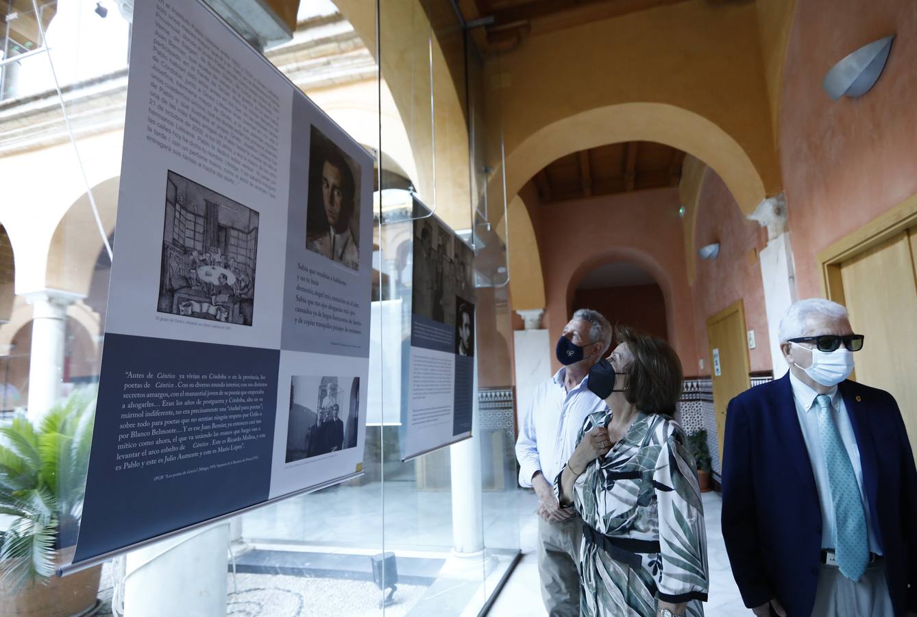 El homenaje por el centenario del nacimiento de Pablo García Baena en Córdoba, en imágenes