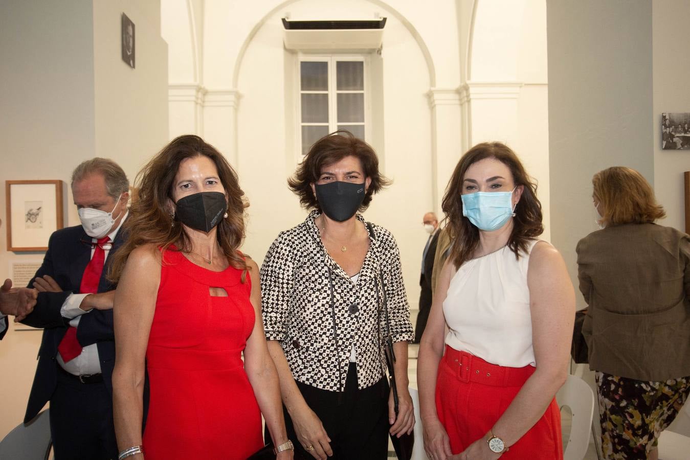 Sol Villar, Macarena Gutiérrez y Beatriz Barranco