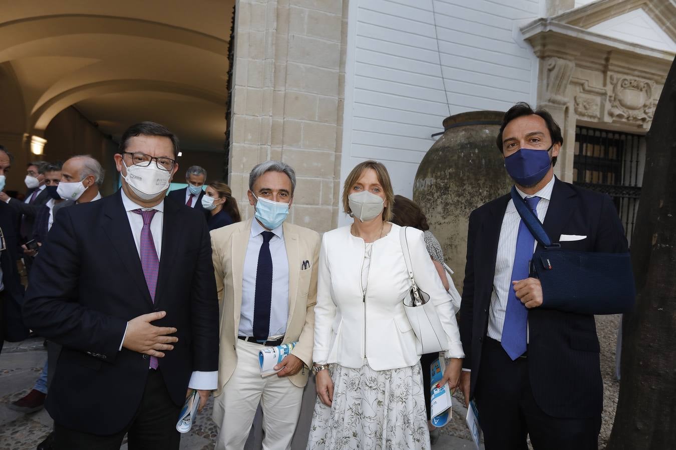 Fernando Seco, Fernando Contreras, María Jesús Catalá y Guillermo Martín