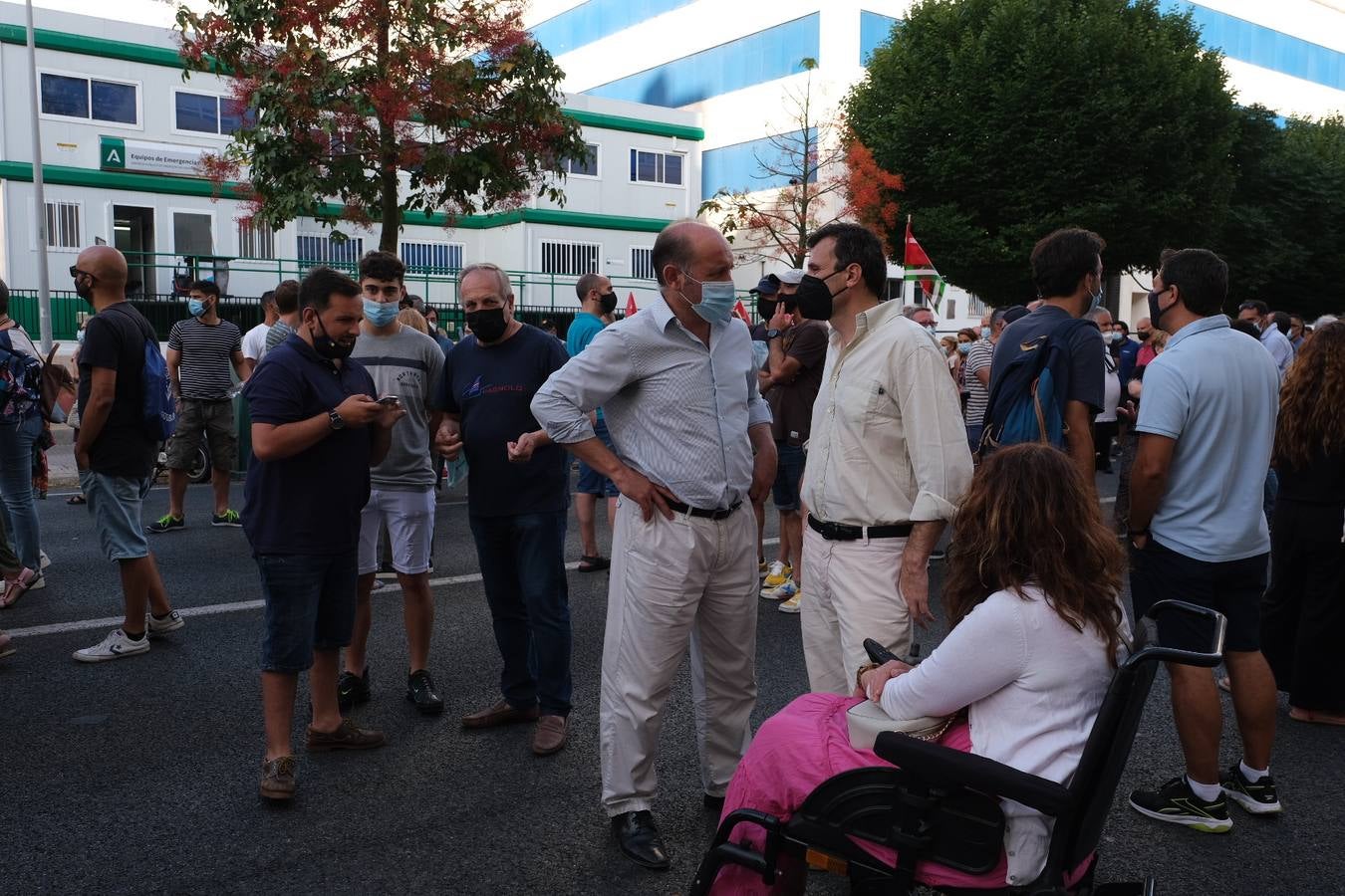 Fotos: La manifestación de Airbus recorre las calles de Cádiz