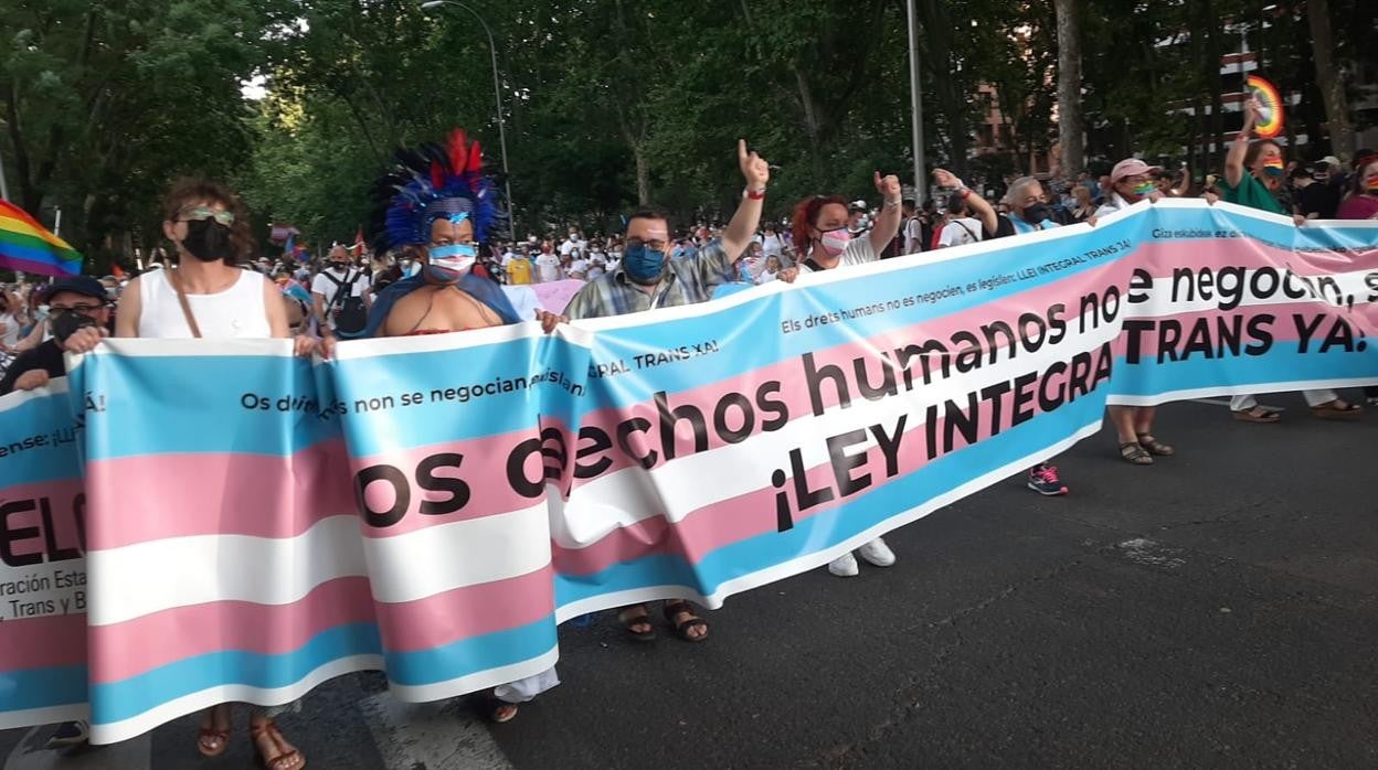 La manifestación del Orgullo LGTBI en Madrid, en imágenes