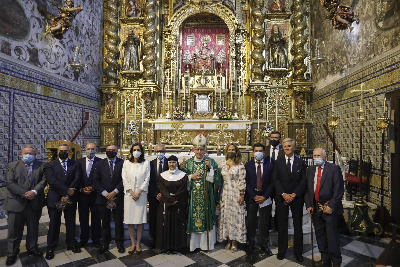 La clausura de la exposición del convento de Santa María de Jesús, en imágenes