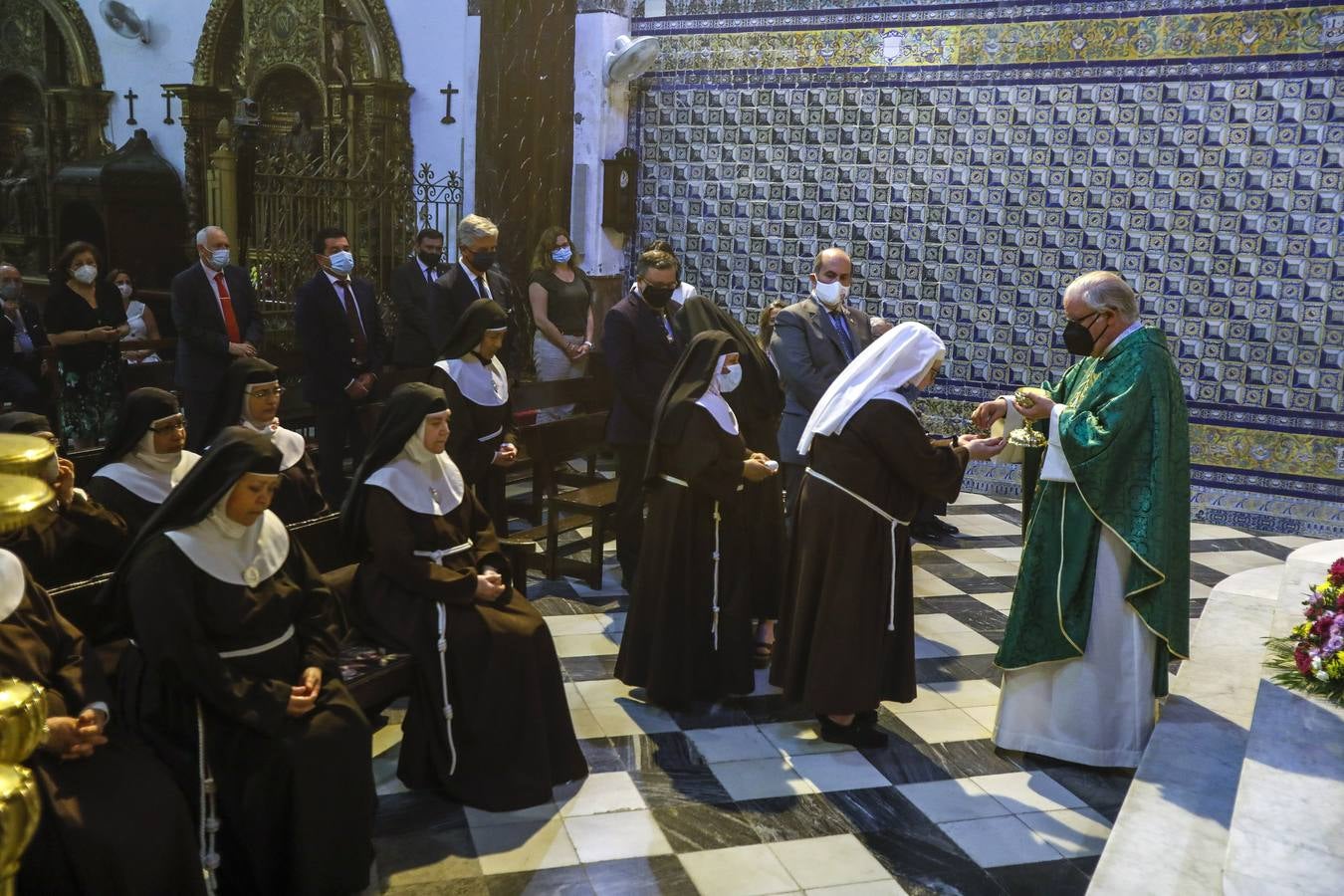 La clausura de la exposición del convento de Santa María de Jesús, en imágenes