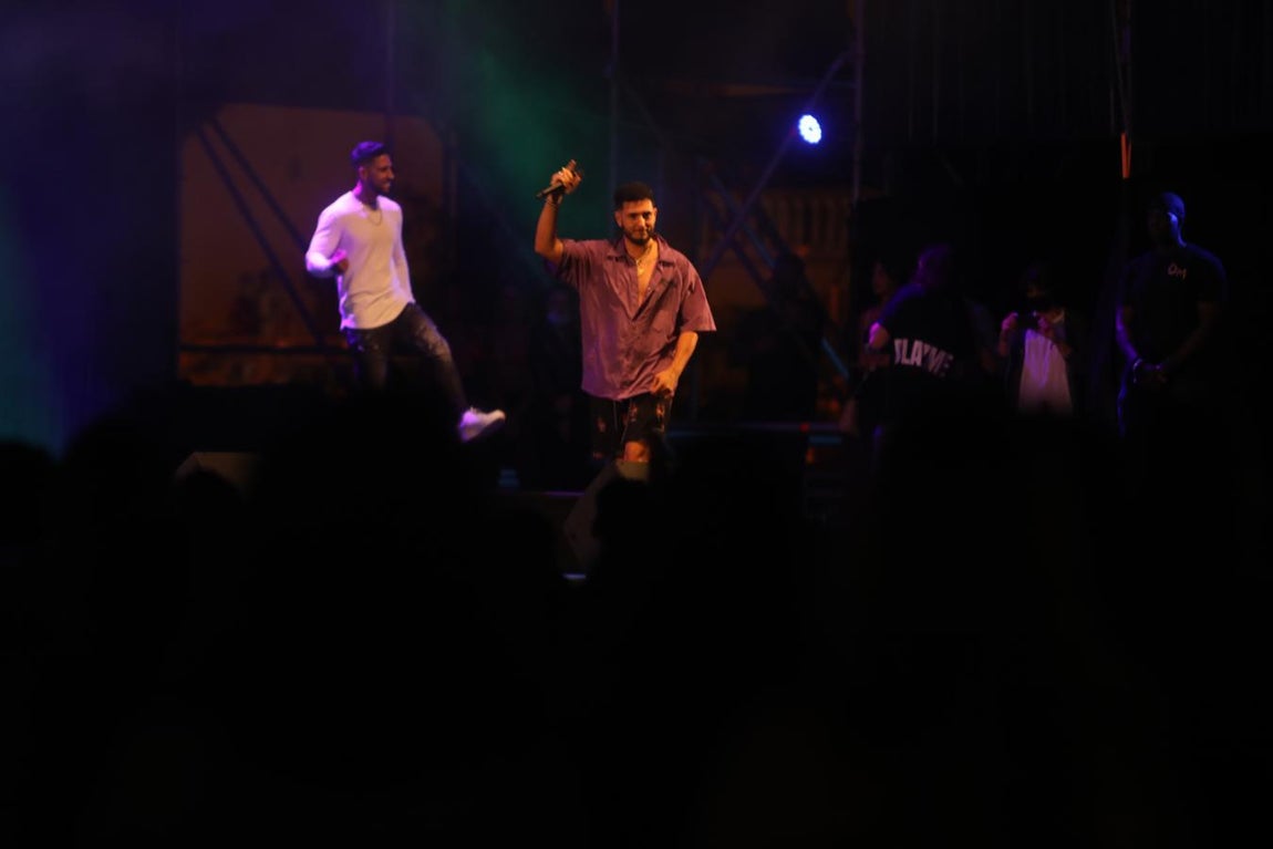 Concierto de Omar Montes en el Festival Bahía Sound de San Fernando