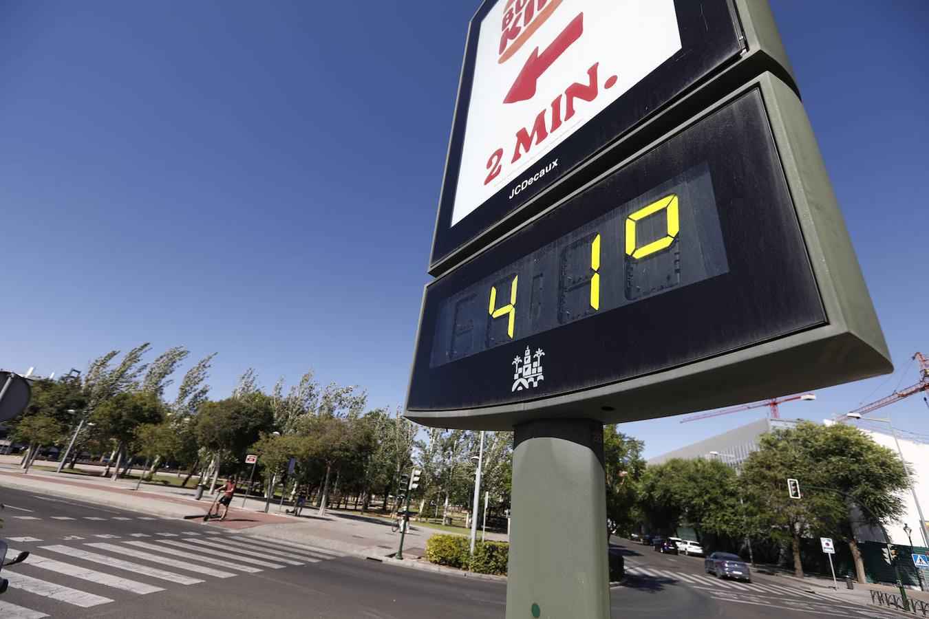 El calor de julio en Córdoba, en imágenes