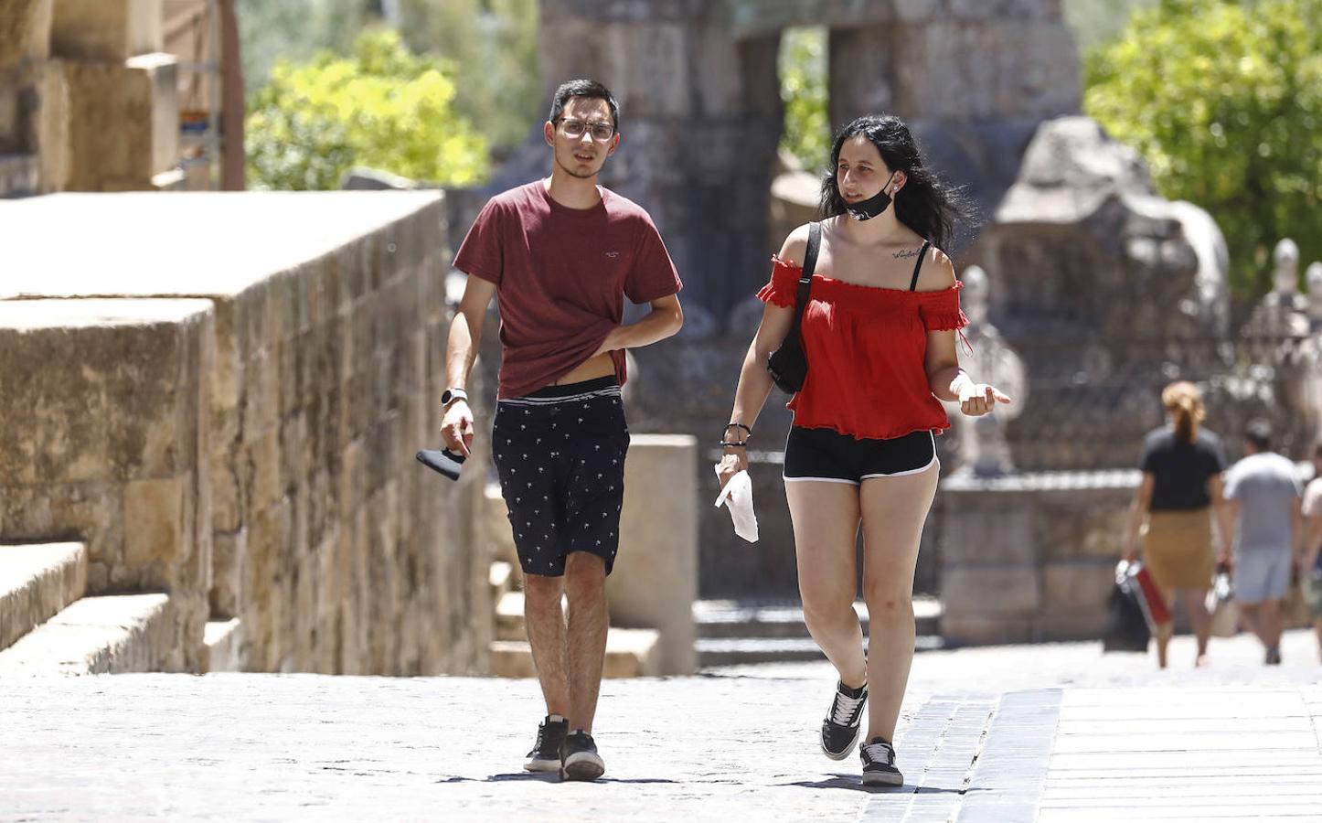 El calor de julio en Córdoba, en imágenes