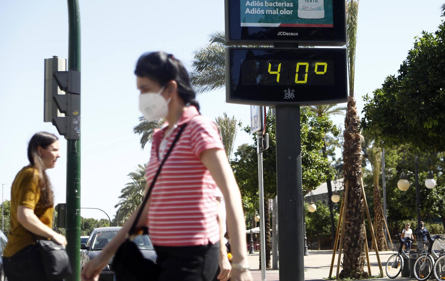 El calor de julio en Córdoba, en imágenes