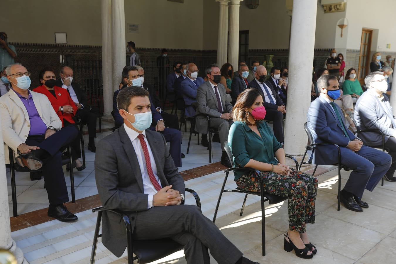 Acto de homenaje a Blas Infante en el Parlamento de Andalucía