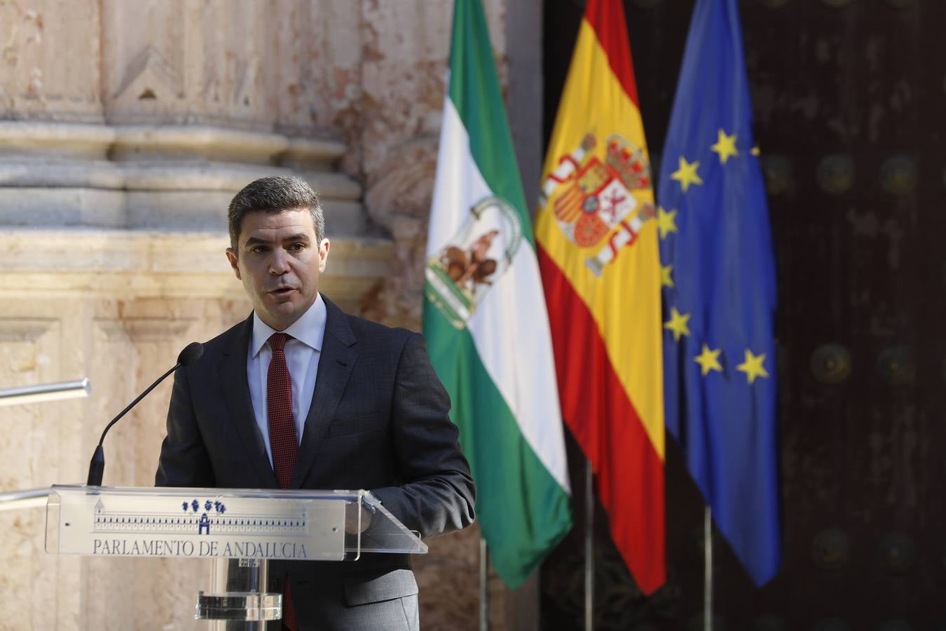 Acto de homenaje a Blas Infante en el Parlamento de Andalucía