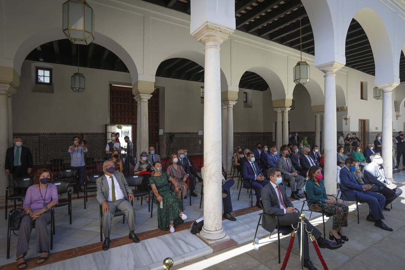 Acto de homenaje a Blas Infante en el Parlamento de Andalucía