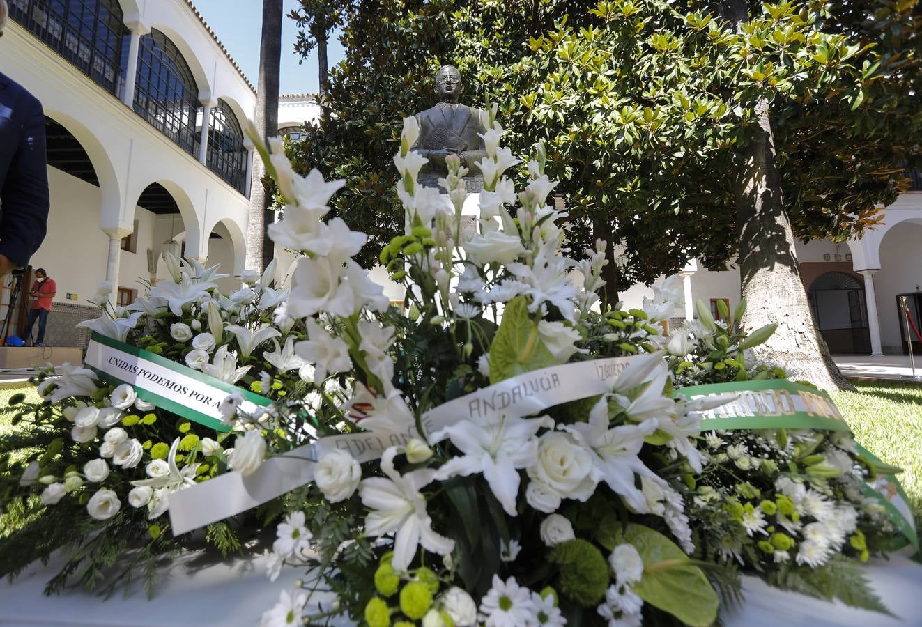 Acto de homenaje a Blas Infante en el Parlamento de Andalucía