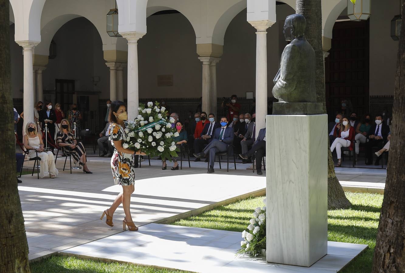 Acto de homenaje a Blas Infante en el Parlamento de Andalucía