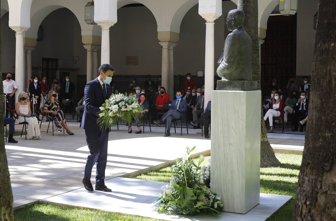 Acto de homenaje a Blas Infante en el Parlamento de Andalucía