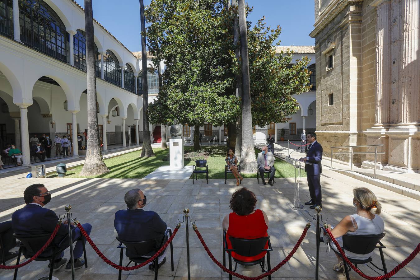 Acto de homenaje a Blas Infante en el Parlamento de Andalucía