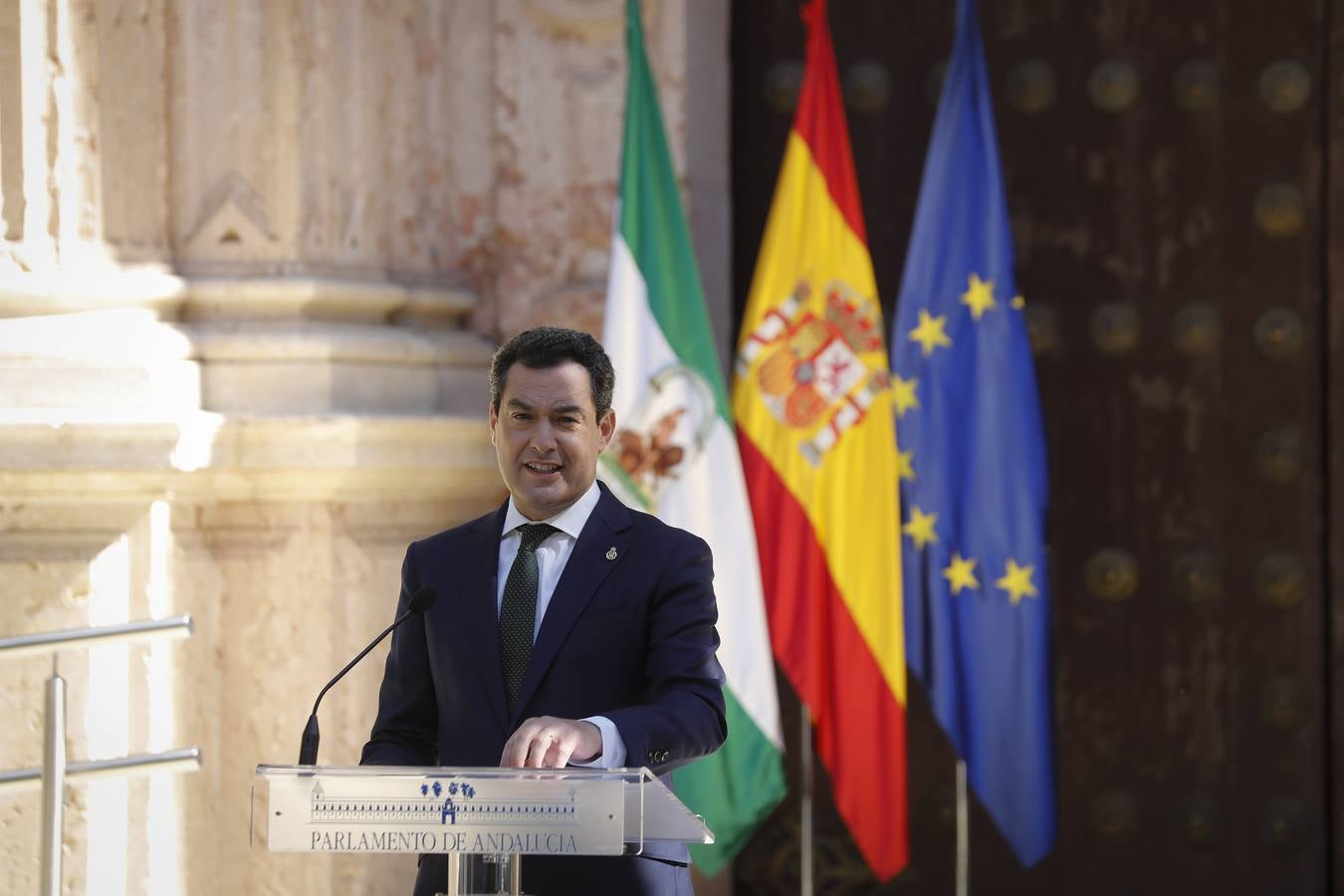 Acto de homenaje a Blas Infante en el Parlamento de Andalucía