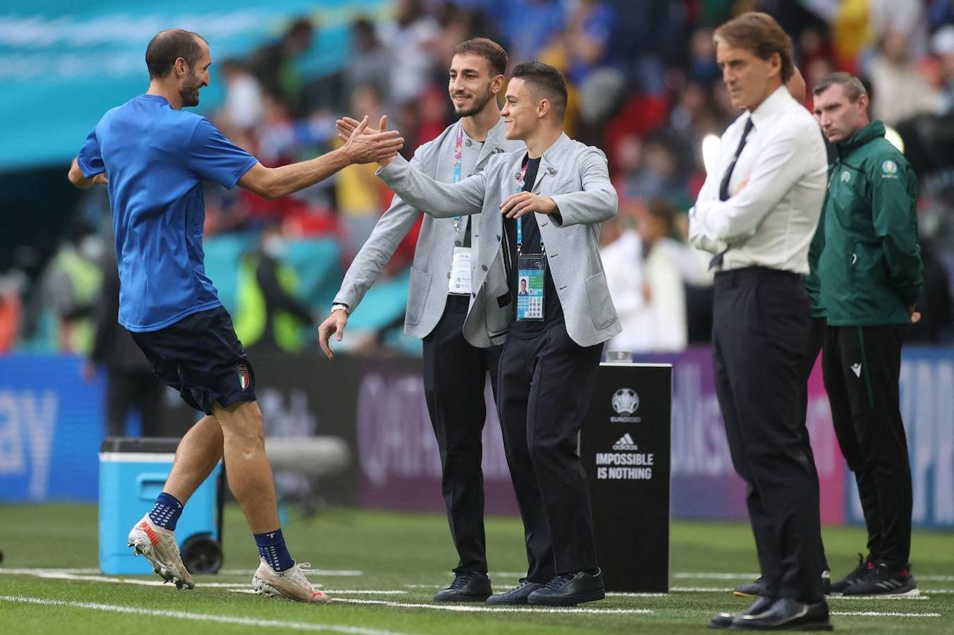 Wembley vibra con el Italia - España más atípico de la historia