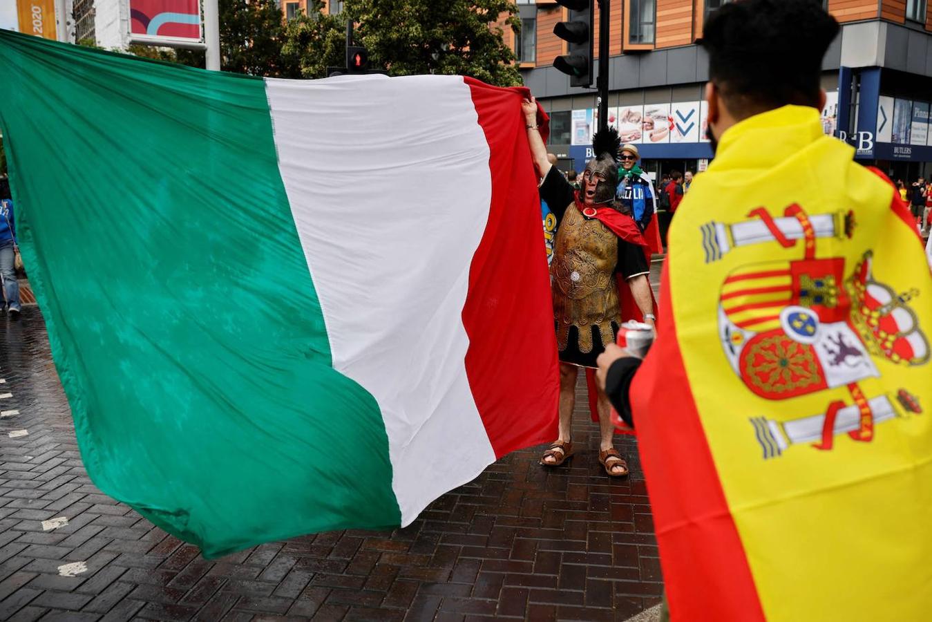 Wembley vibra con el Italia - España más atípico de la historia