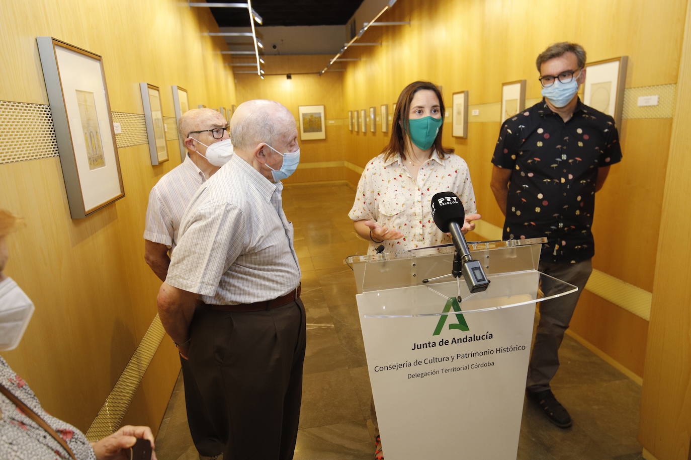 La muestra &#039;Donación González del Campo: Dibujos de Platería&#039; en el Bellas Artes de Córdoba, en imágenes