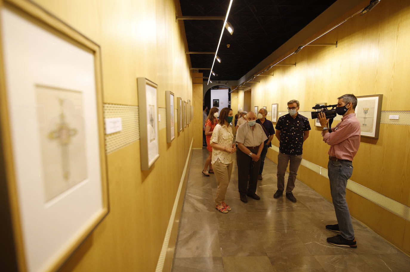 La muestra &#039;Donación González del Campo: Dibujos de Platería&#039; en el Bellas Artes de Córdoba, en imágenes