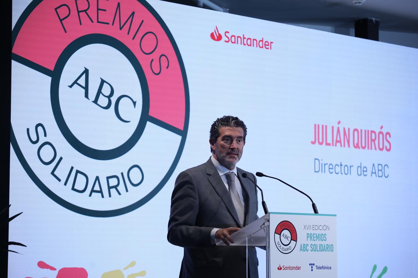 El director de ABC, Julián Quirós. 
